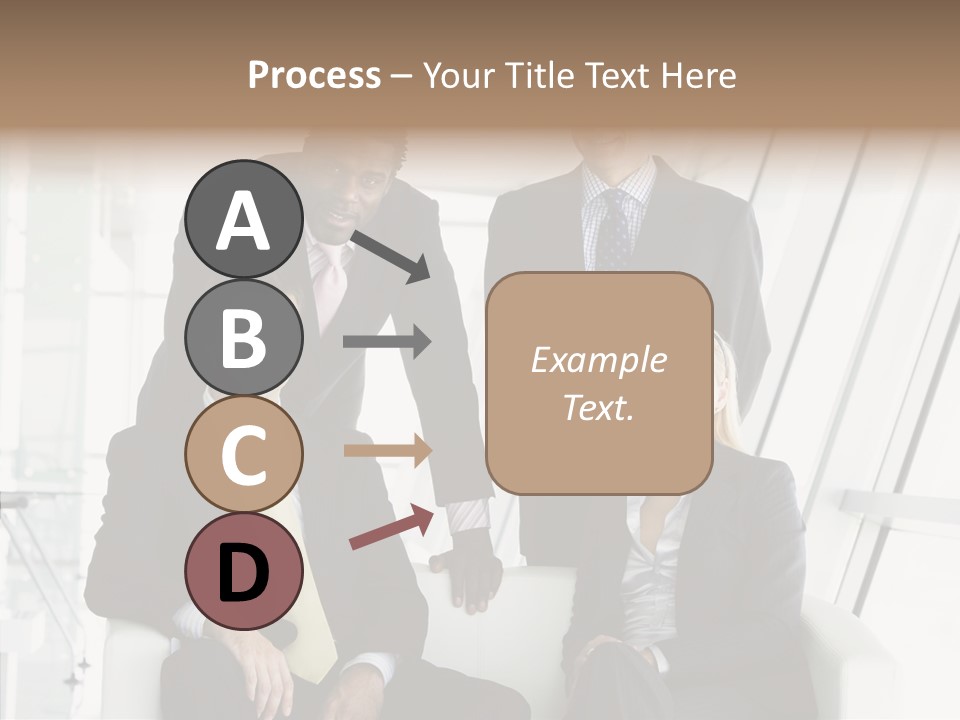 Leader People Woman PowerPoint Template