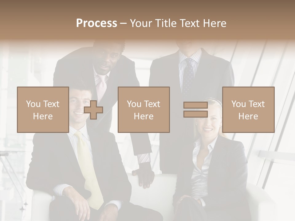 Leader People Woman PowerPoint Template