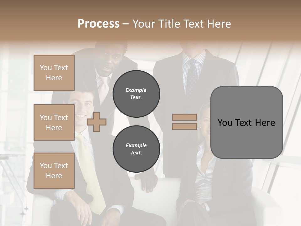 Leader People Woman PowerPoint Template