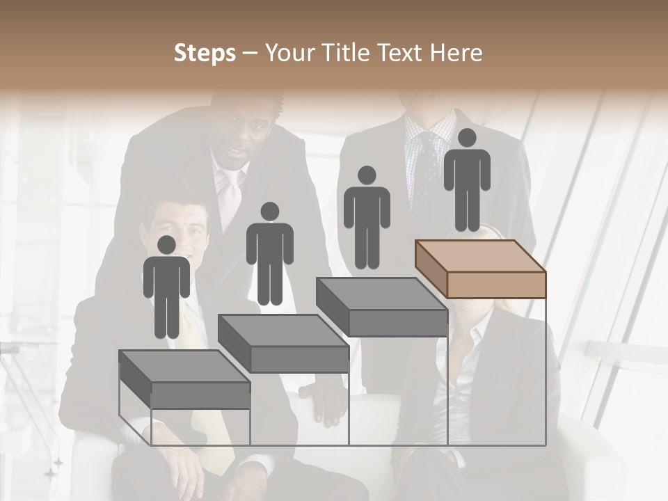 Leader People Woman PowerPoint Template