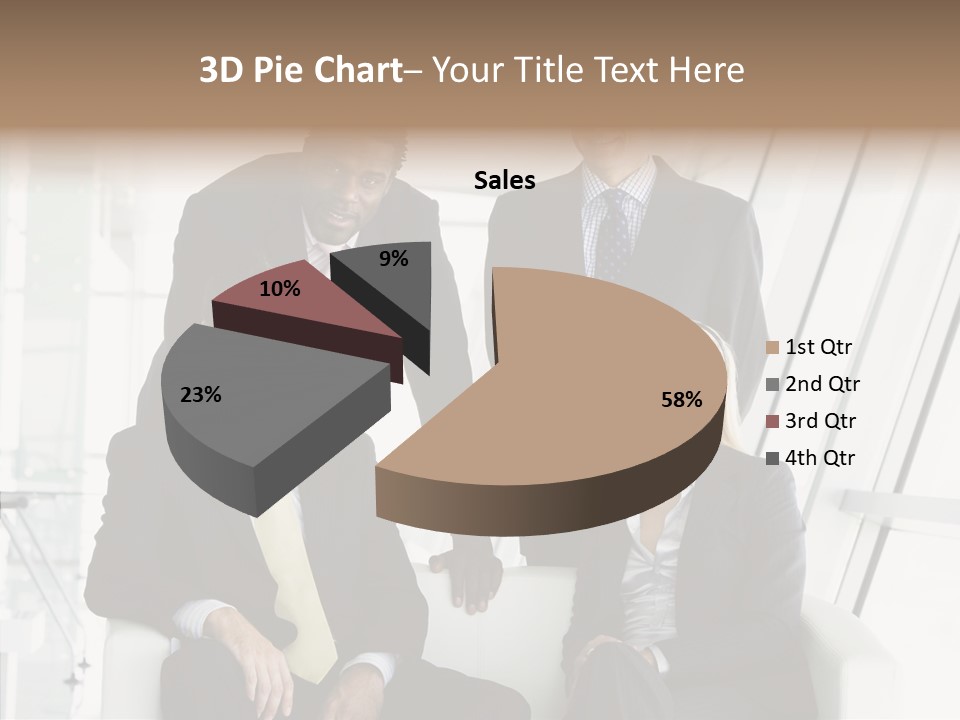 Leader People Woman PowerPoint Template