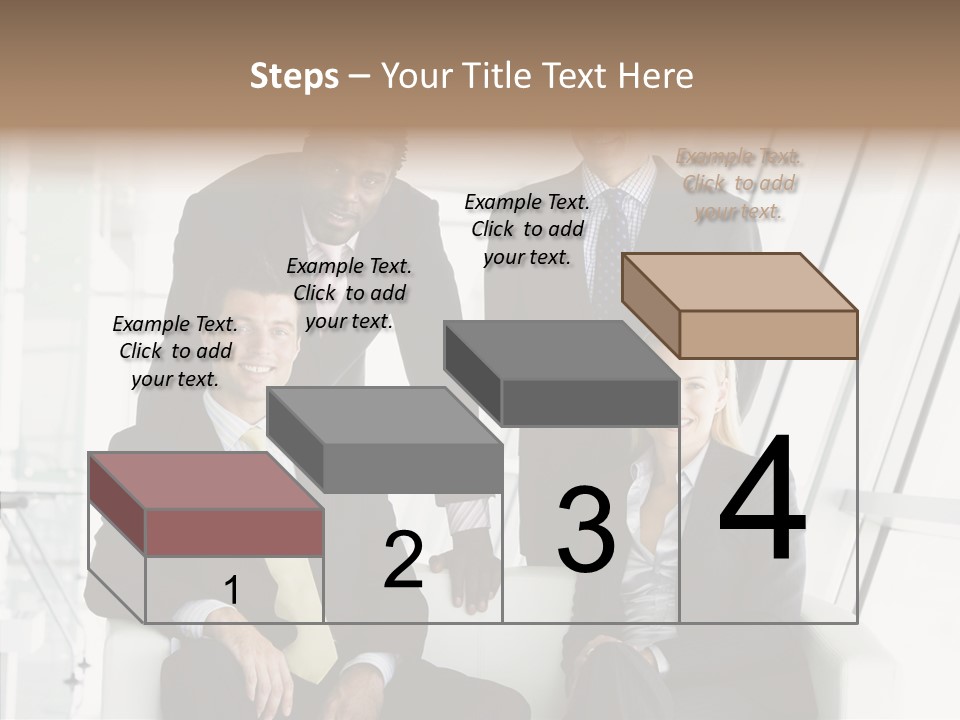 Leader People Woman PowerPoint Template