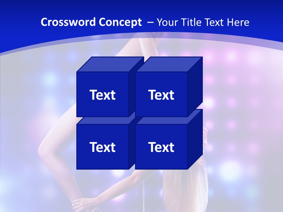 Black Pretty Young PowerPoint Template