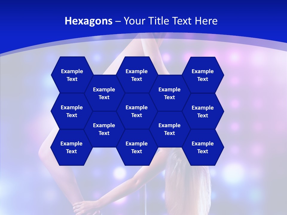 Black Pretty Young PowerPoint Template