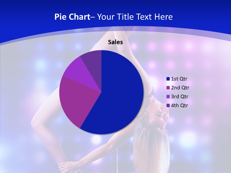 Black Pretty Young PowerPoint Template