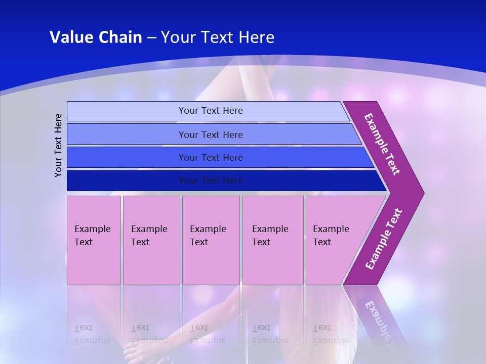 Black Pretty Young PowerPoint Template