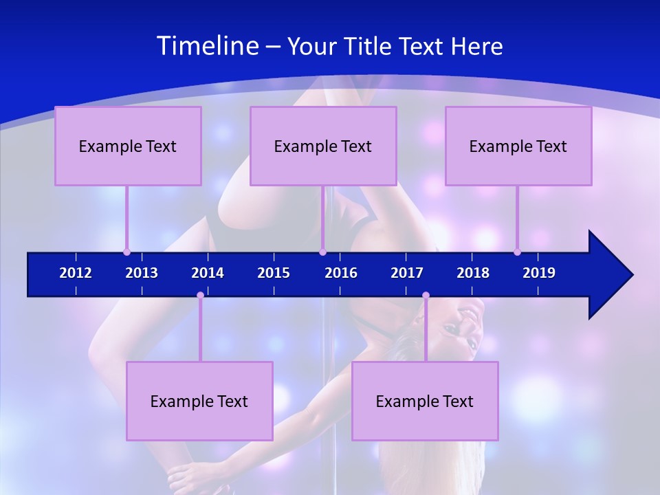 Black Pretty Young PowerPoint Template