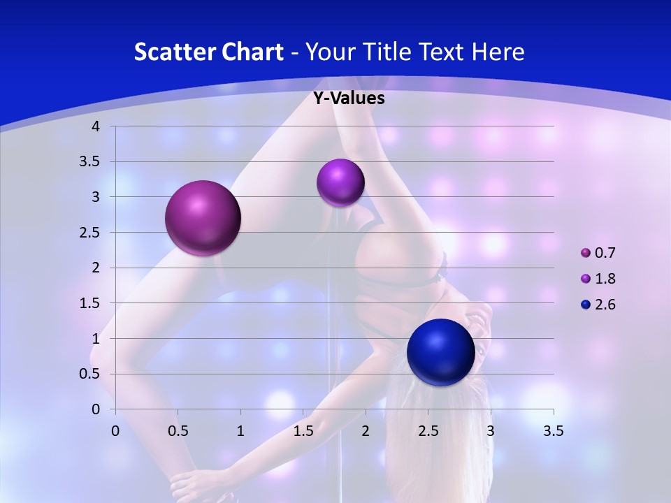 Black Pretty Young PowerPoint Template