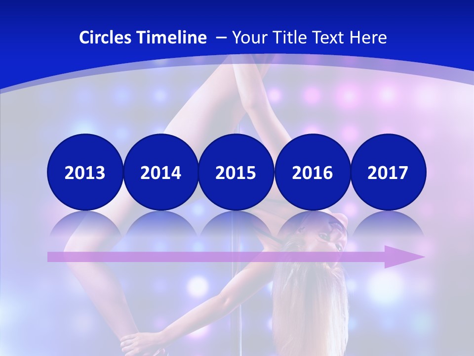 Black Pretty Young PowerPoint Template