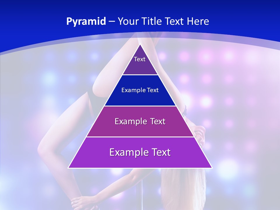 Black Pretty Young PowerPoint Template