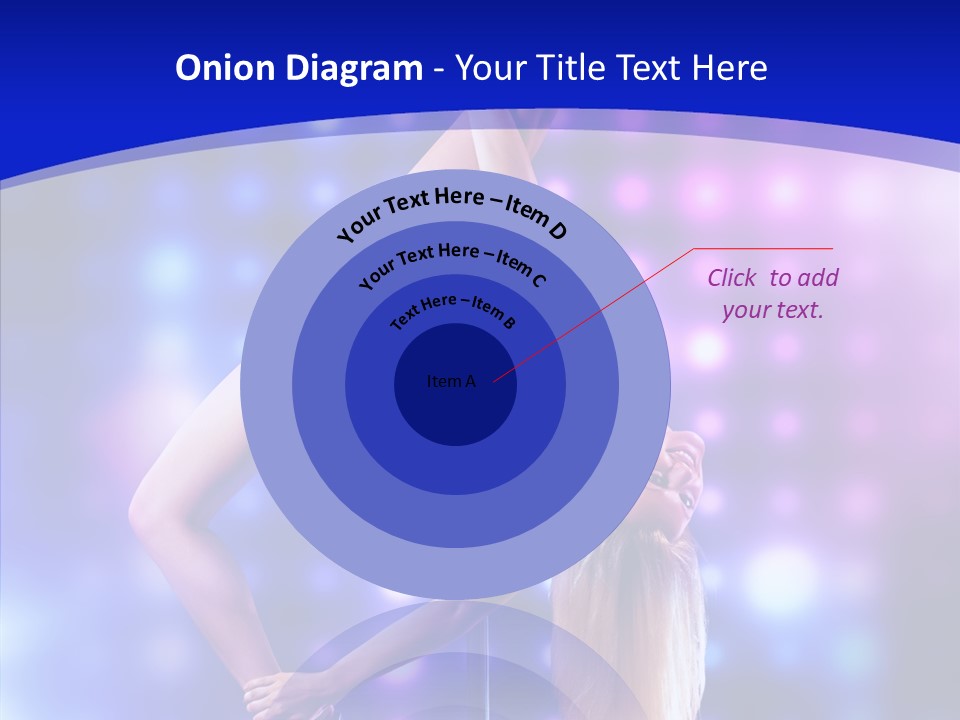 Black Pretty Young PowerPoint Template