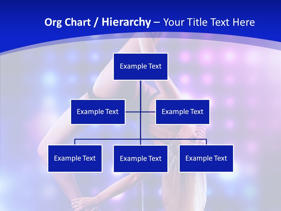 Black Pretty Young PowerPoint Template