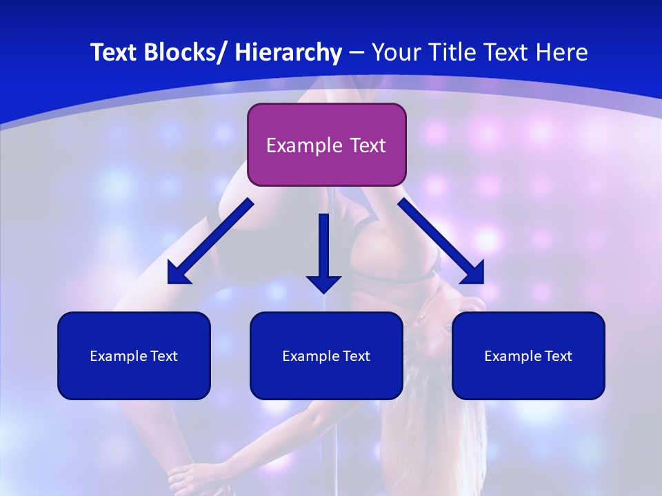 Black Pretty Young PowerPoint Template