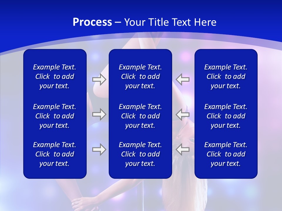 Black Pretty Young PowerPoint Template