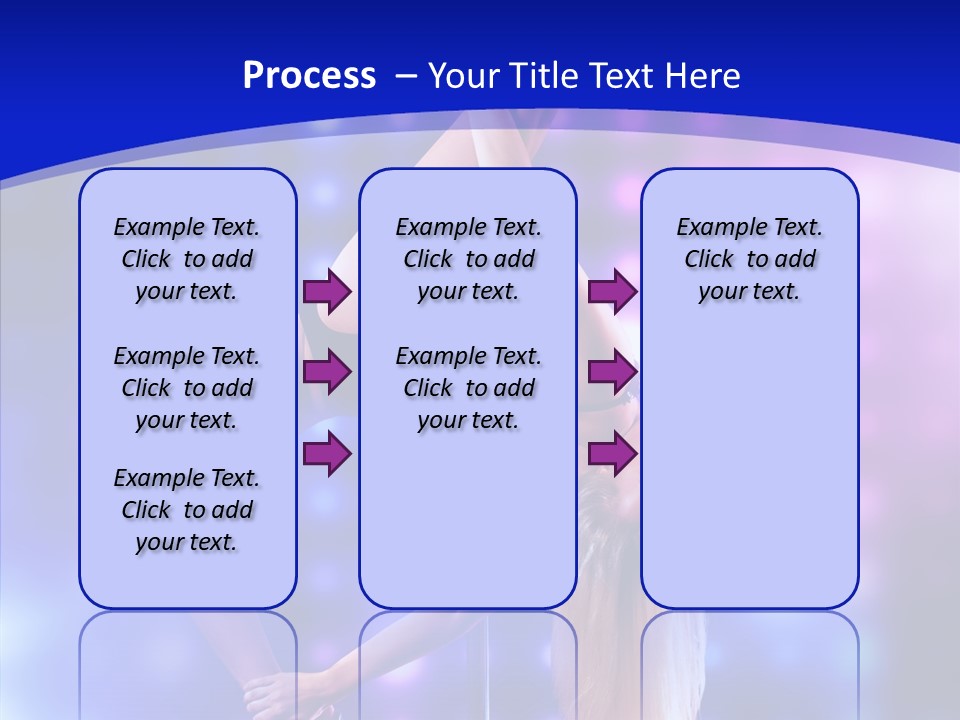 Black Pretty Young PowerPoint Template