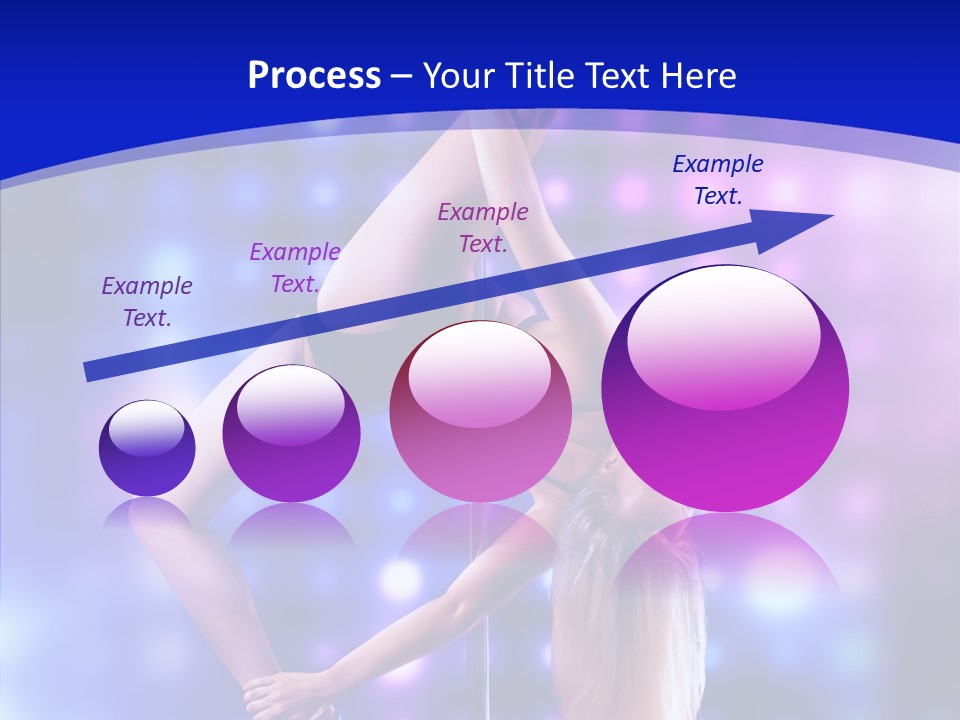 Black Pretty Young PowerPoint Template