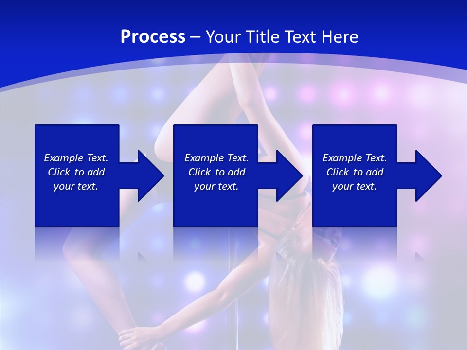 Black Pretty Young PowerPoint Template