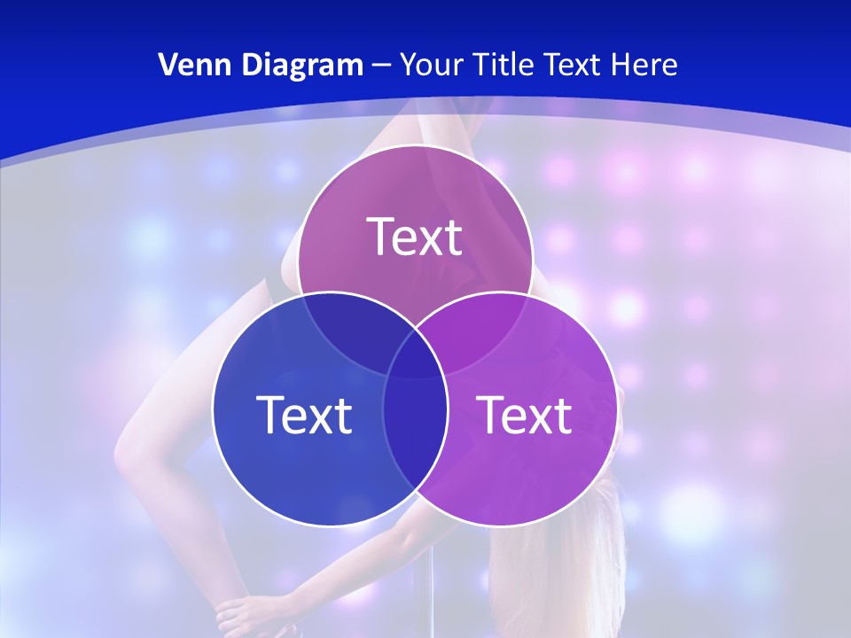 Black Pretty Young PowerPoint Template