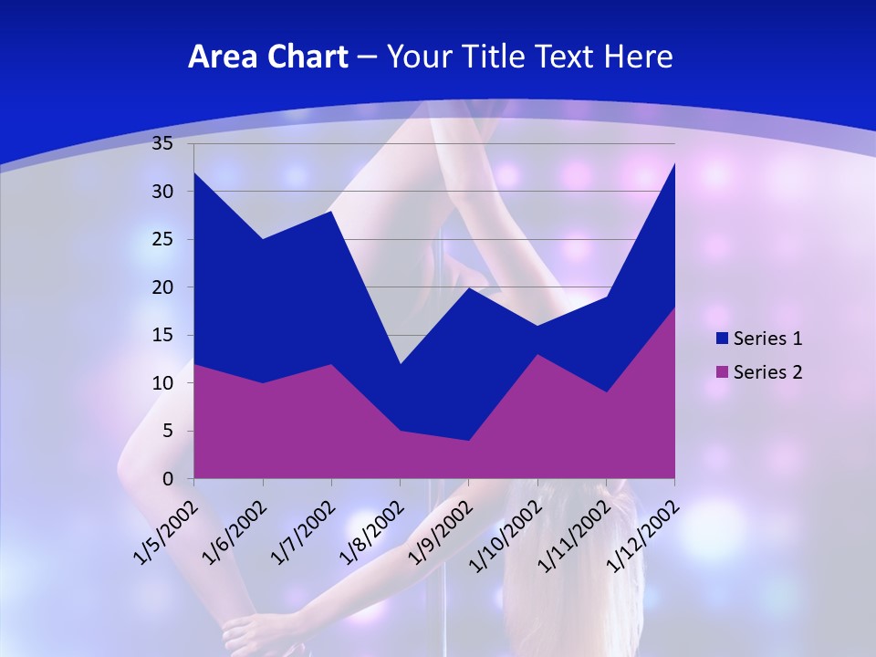 Black Pretty Young PowerPoint Template