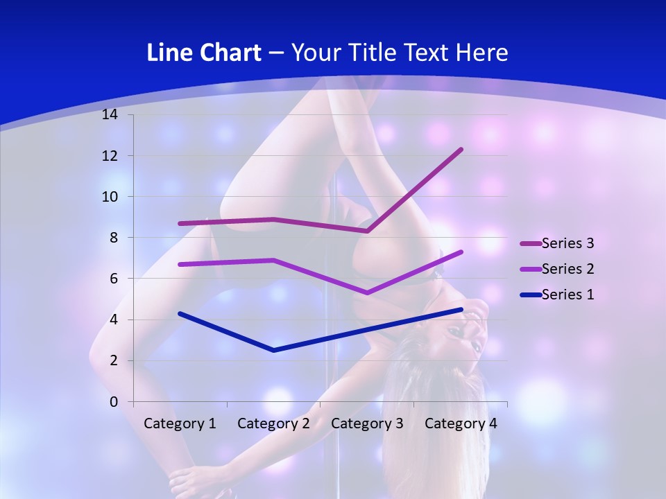 Black Pretty Young PowerPoint Template