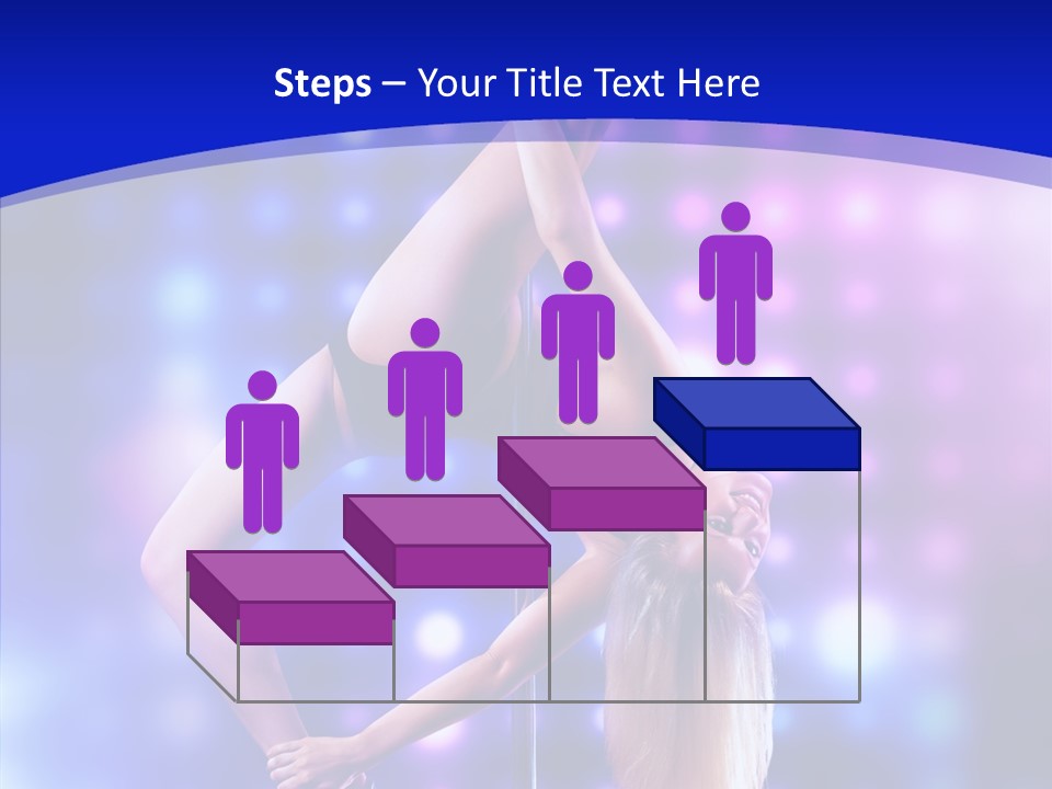 Black Pretty Young PowerPoint Template