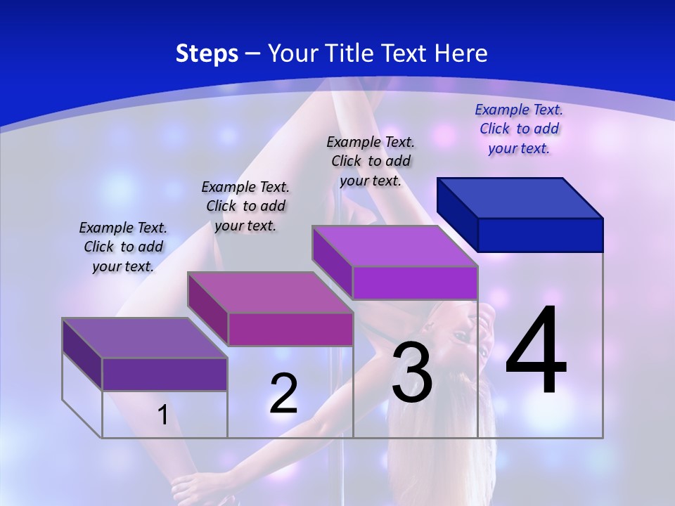 Black Pretty Young PowerPoint Template
