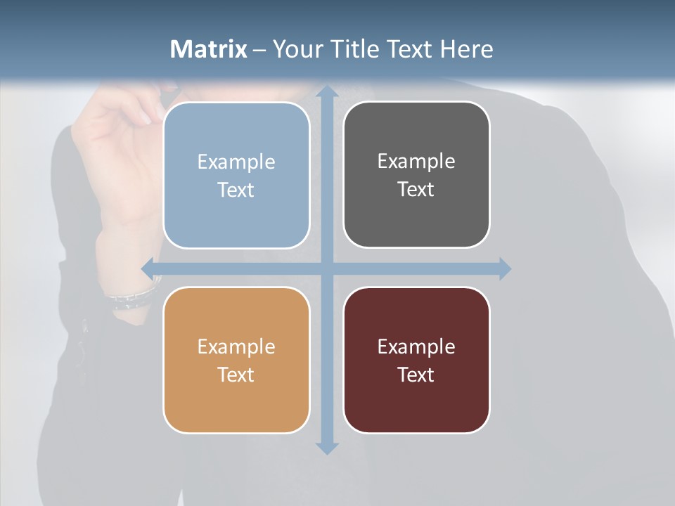 Table Together Trategy PowerPoint Template