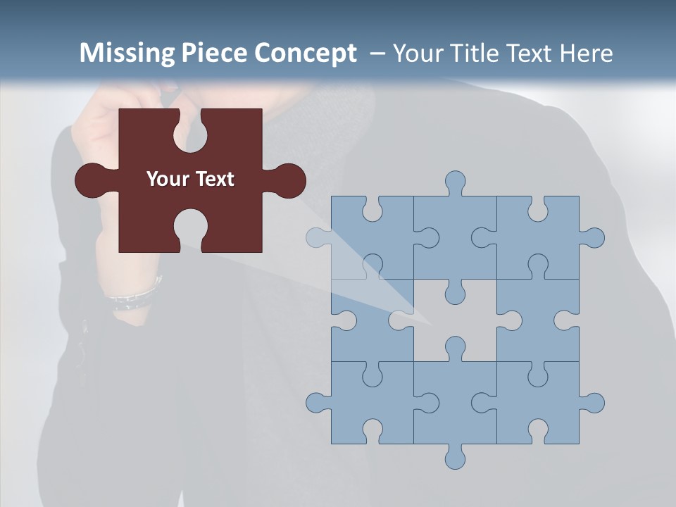 Table Together Trategy PowerPoint Template