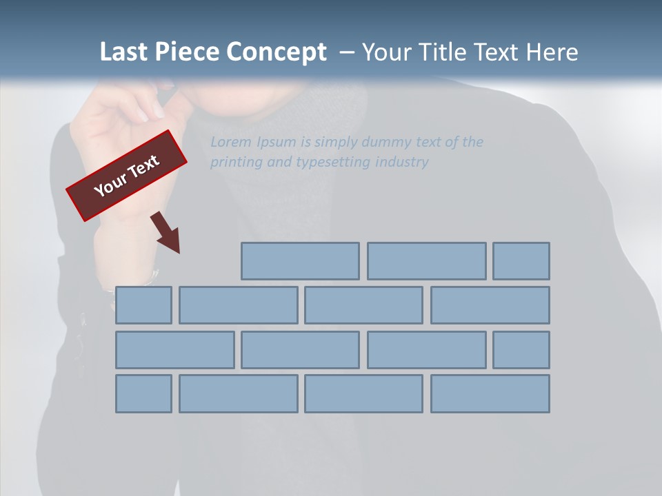 Table Together Trategy PowerPoint Template