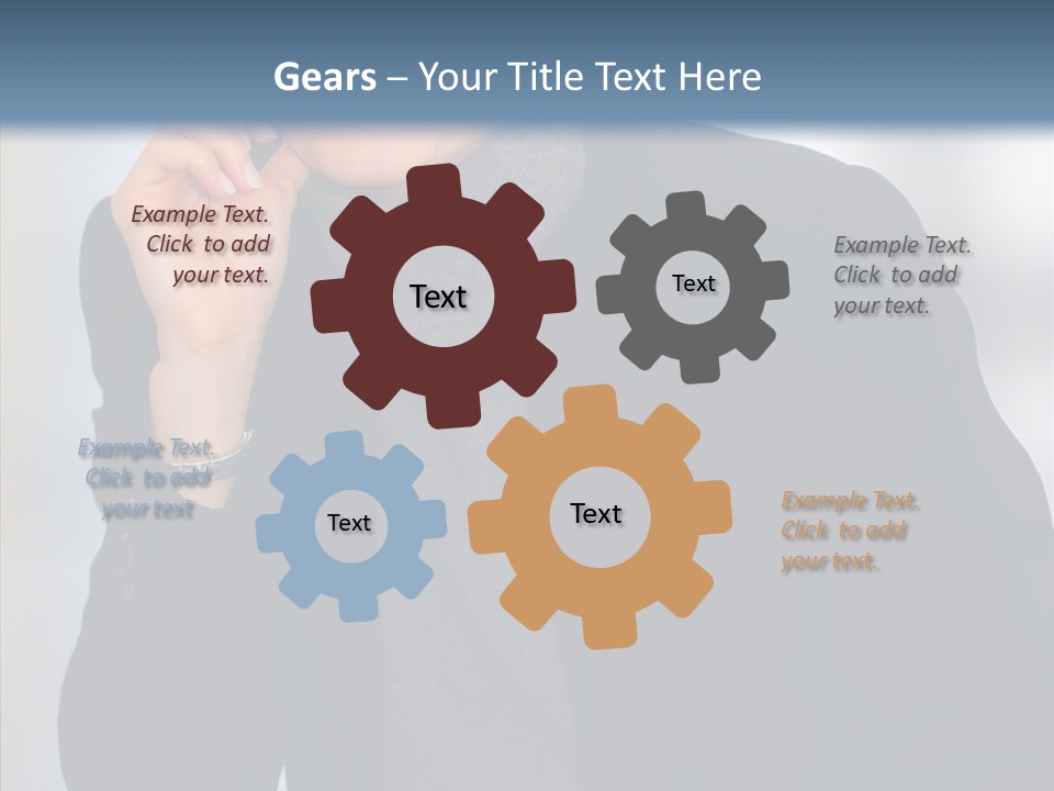 Table Together Trategy PowerPoint Template