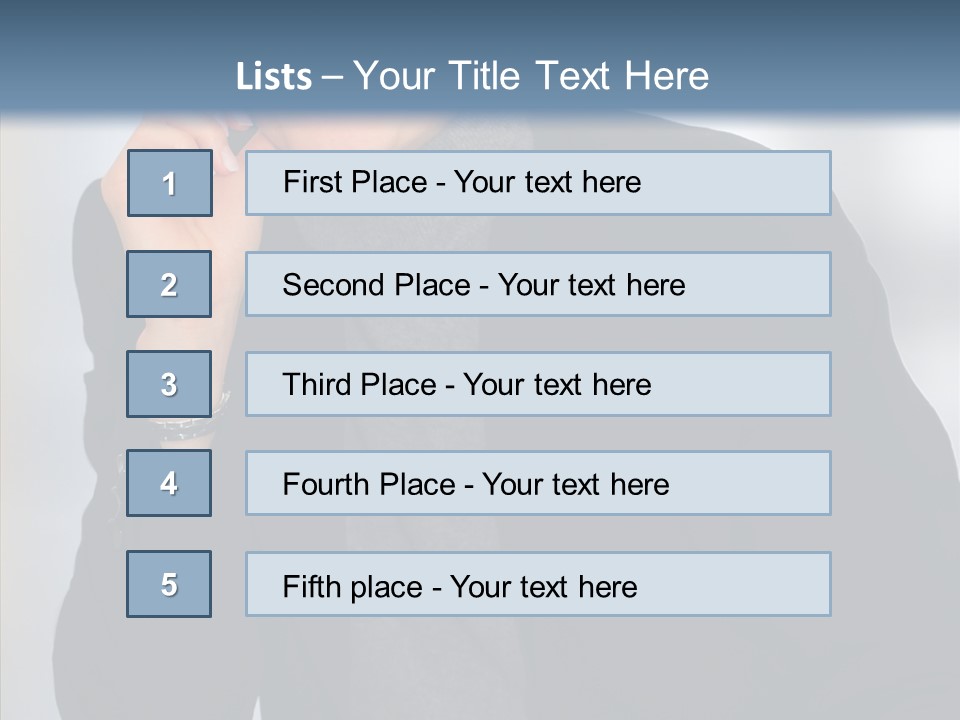Table Together Trategy PowerPoint Template