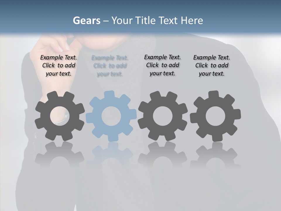 Table Together Trategy PowerPoint Template