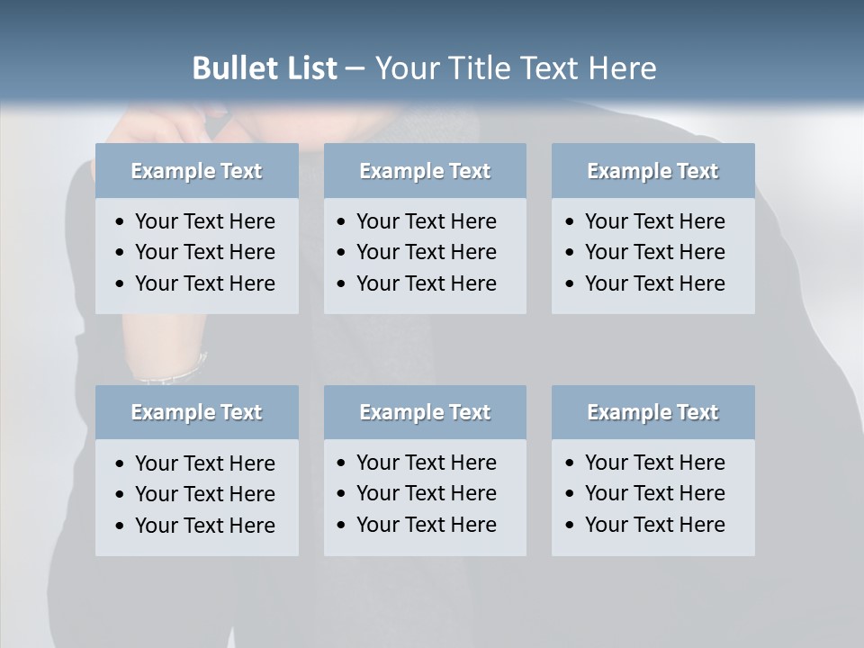Table Together Trategy PowerPoint Template