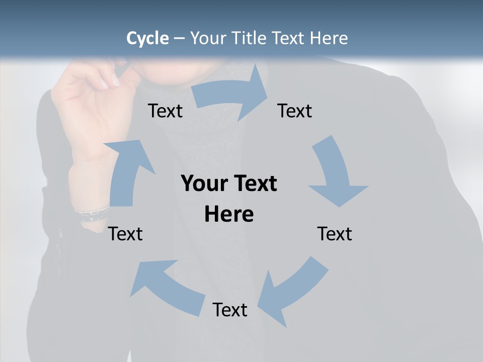 Table Together Trategy PowerPoint Template