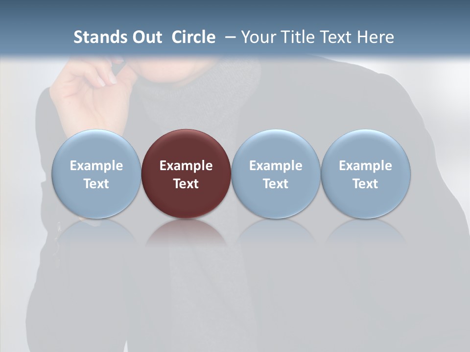 Table Together Trategy PowerPoint Template