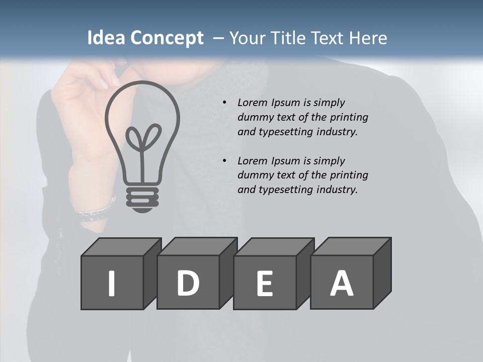 Table Together Trategy PowerPoint Template