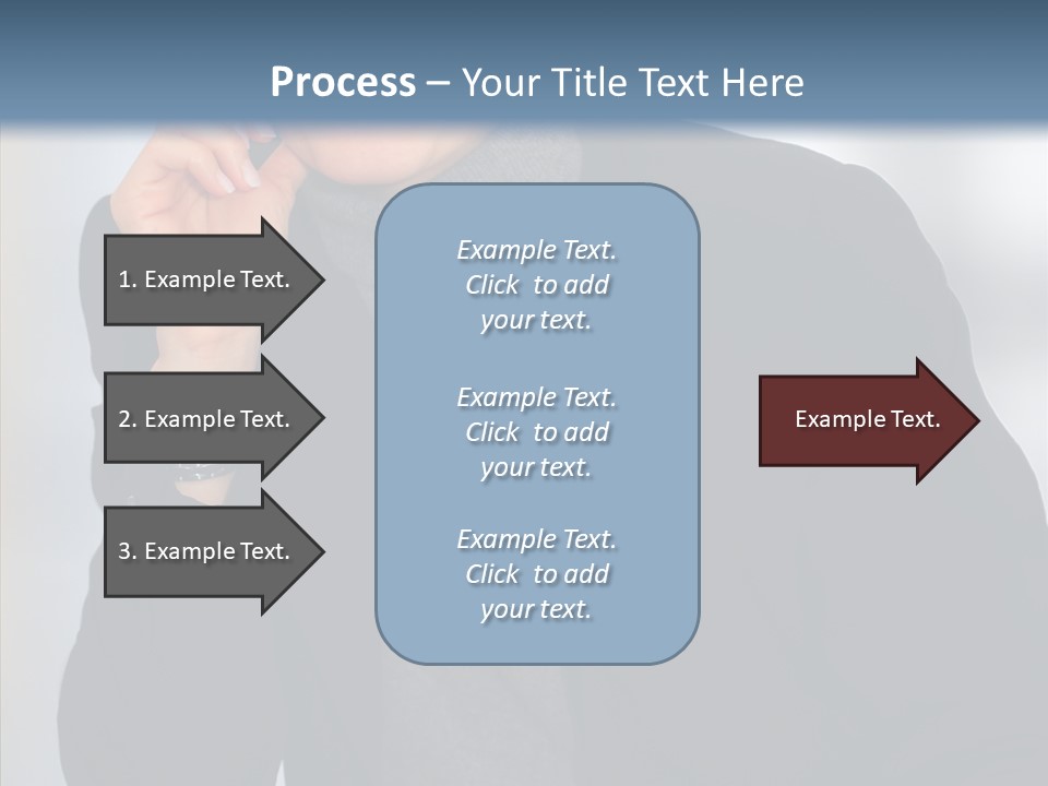 Table Together Trategy PowerPoint Template
