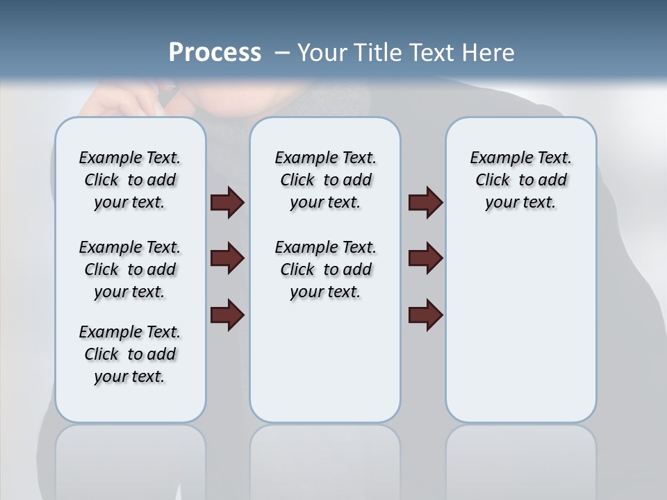 Table Together Trategy PowerPoint Template