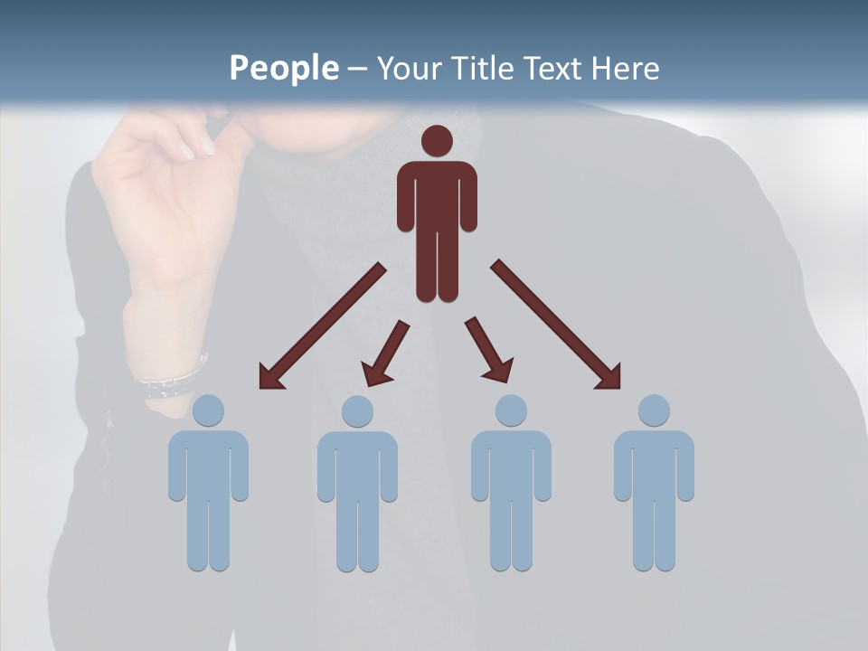 Table Together Trategy PowerPoint Template