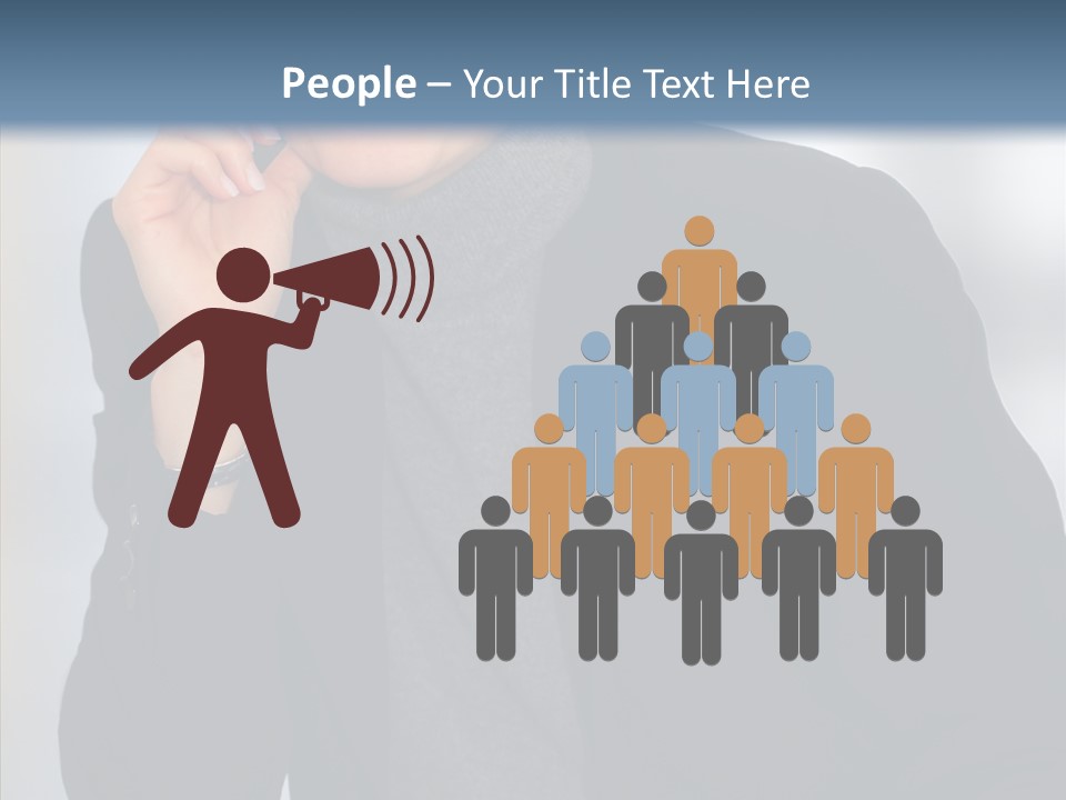 Table Together Trategy PowerPoint Template