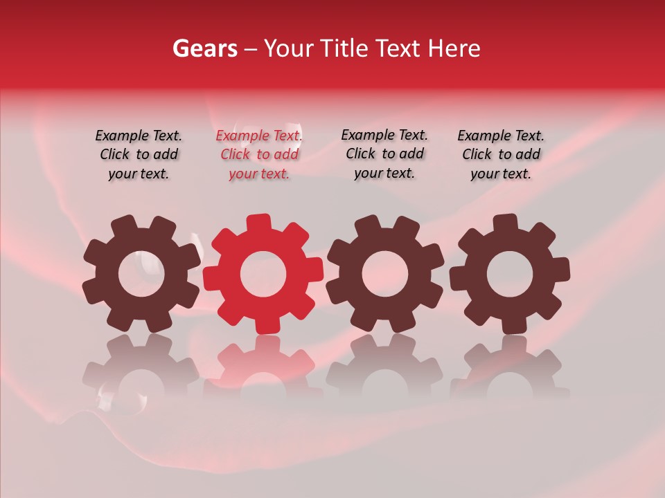 Colorful Moisture Pure PowerPoint Template