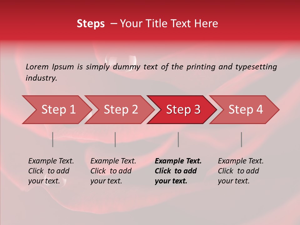 Colorful Moisture Pure PowerPoint Template