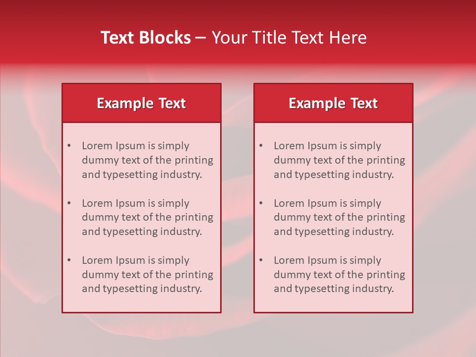 Colorful Moisture Pure PowerPoint Template