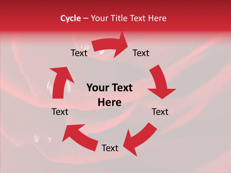 Colorful Moisture Pure PowerPoint Template