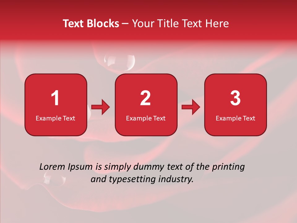 Colorful Moisture Pure PowerPoint Template