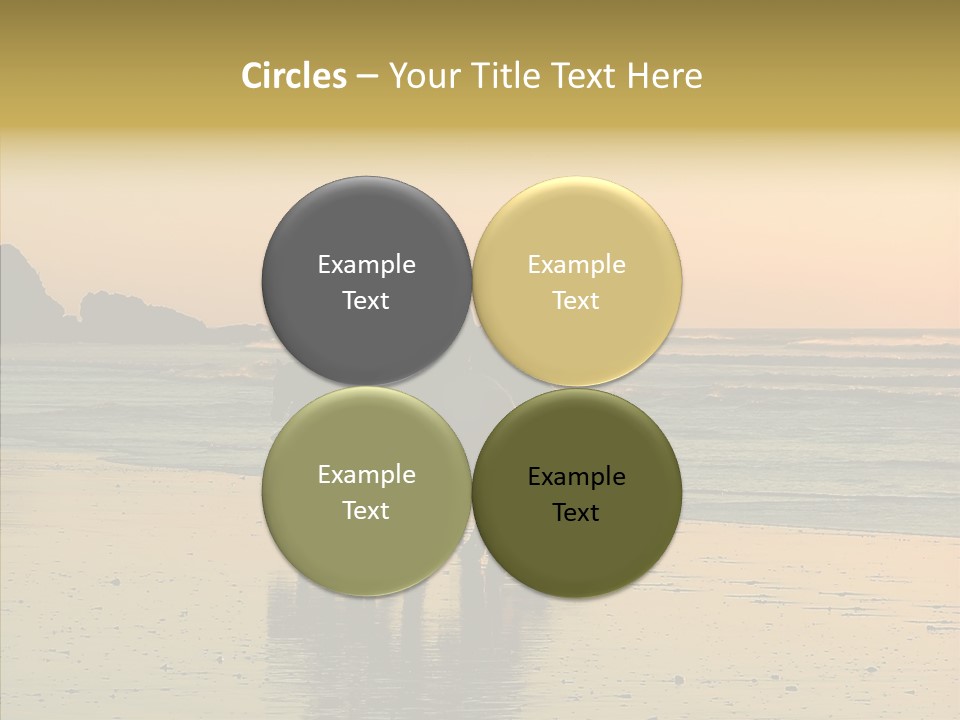 Scenic Land Ocean PowerPoint Template