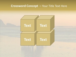 Scenic Land Ocean PowerPoint Template