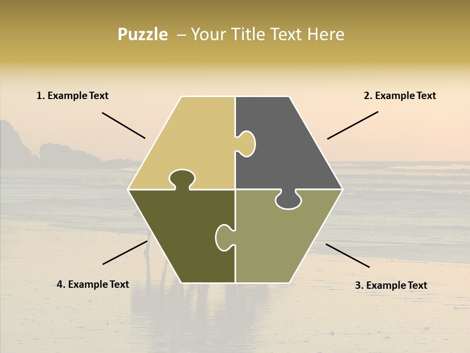 Scenic Land Ocean PowerPoint Template