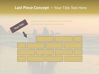 Scenic Land Ocean PowerPoint Template