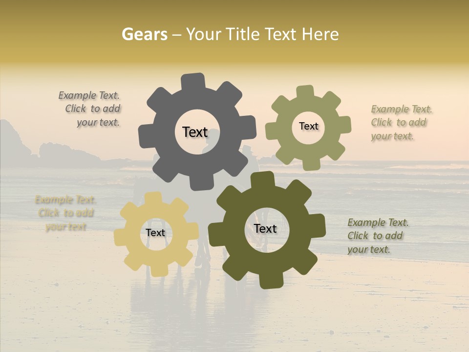 Scenic Land Ocean PowerPoint Template